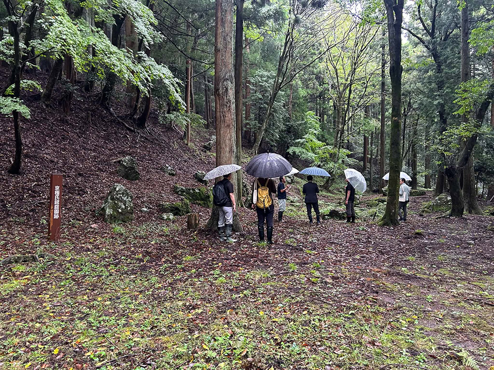 上平寺城から米原の戦国・山城の歴史を熱くプレゼン